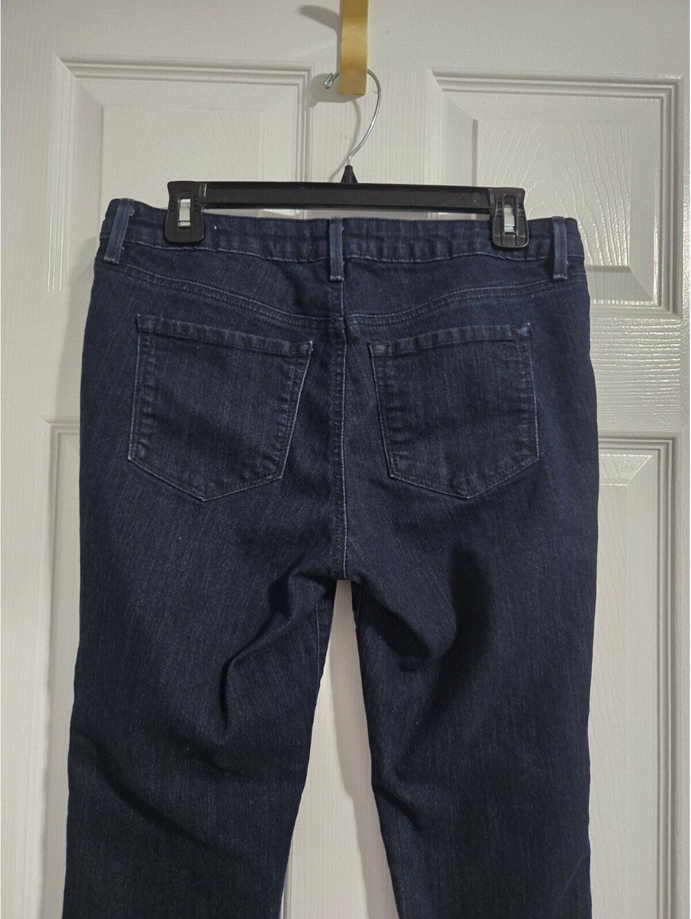 Jessica Simpson Kiss Me Super Skinny Jeans Womens Size 10 / 30 Dark Wash Stretch - Picture 7 of 15